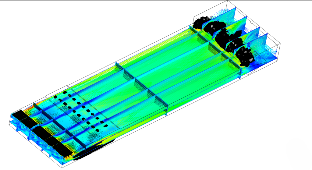 CFD Analysis for Indoor Shooting Ranges Shooting Range Ventilation CFD Indoor Shooting Range Airflow Simulation Shooting Range CFD Simulation Shooting Range Ventilation Analysis CFD Simulation Shooting Range Airflow
