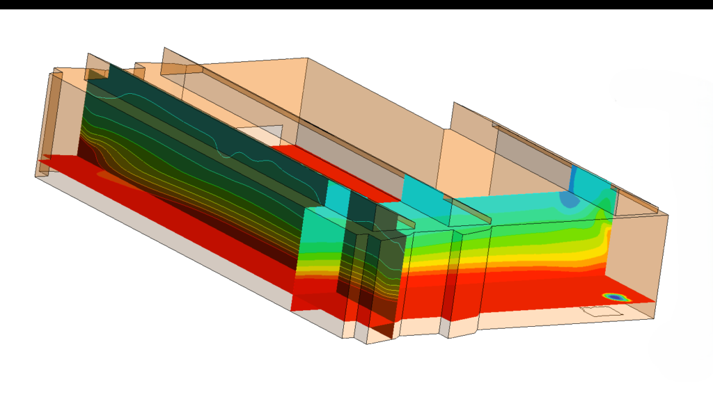 CFD Analysis for Warehouse Smoke Control Warehouse Smoke Simulation CFD Warehouse Fire Smoke CFD Analysis Smoke Control CFD Warehouse Warehouse Fire CFD Simulation Smoke Movement Analysis Warehouse