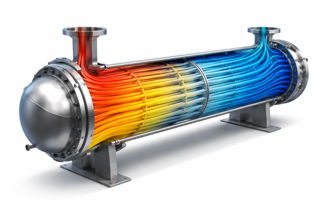 CFD Analysis Heat Exchanger Heat Exchanger CFD Simulation Heat Transfer CFD Analysis Shell and Tube Heat Exchanger CFD Heat Exchanger Thermal Simulation CFD Heat Transfer Modeling Industrial Heat Exchanger Analysis Heat Exchanger Flow Simulation